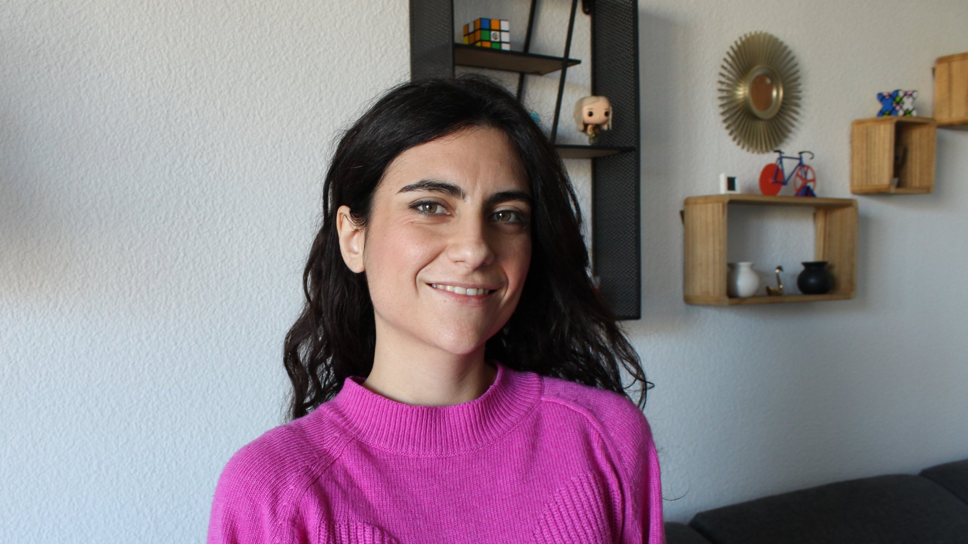 Elena Torró Martínez, smiling